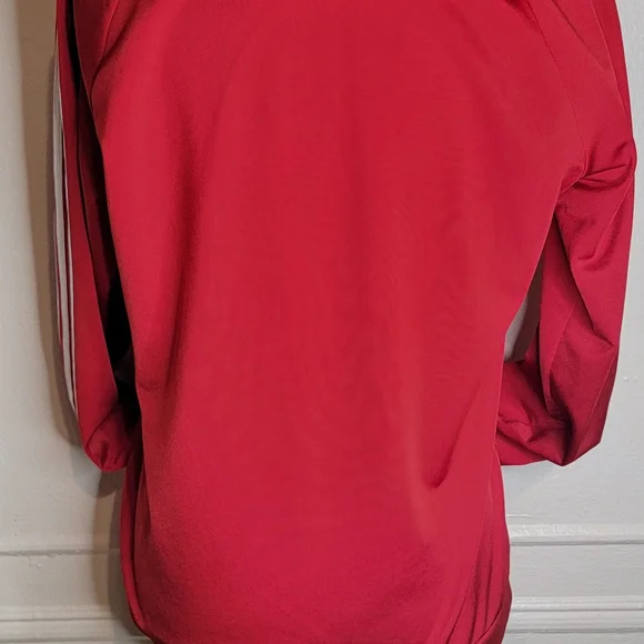 Adidas Red/white Track Jacket - Picture 10 of 10